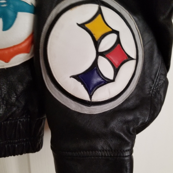 Vintage NFL Collector's Item Men's Leather Jacket - Picture 6 of 8